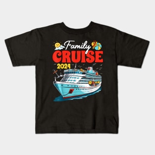 Family Cruise 2024 Making Memories Summer Matching Kids T-Shirt